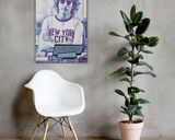 John Lennon lifestyle mockup — Comic Strip Canvas