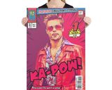 Tyler Durden lifestyle mockup — Comic Strip Canvas