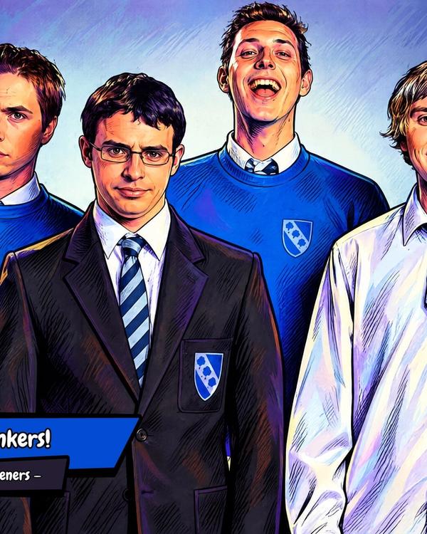 The Inbetweeners — Comic Strip Canvas
