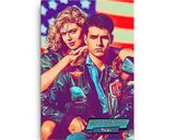Top Gun lifestyle mockup — Comic Strip Canvas