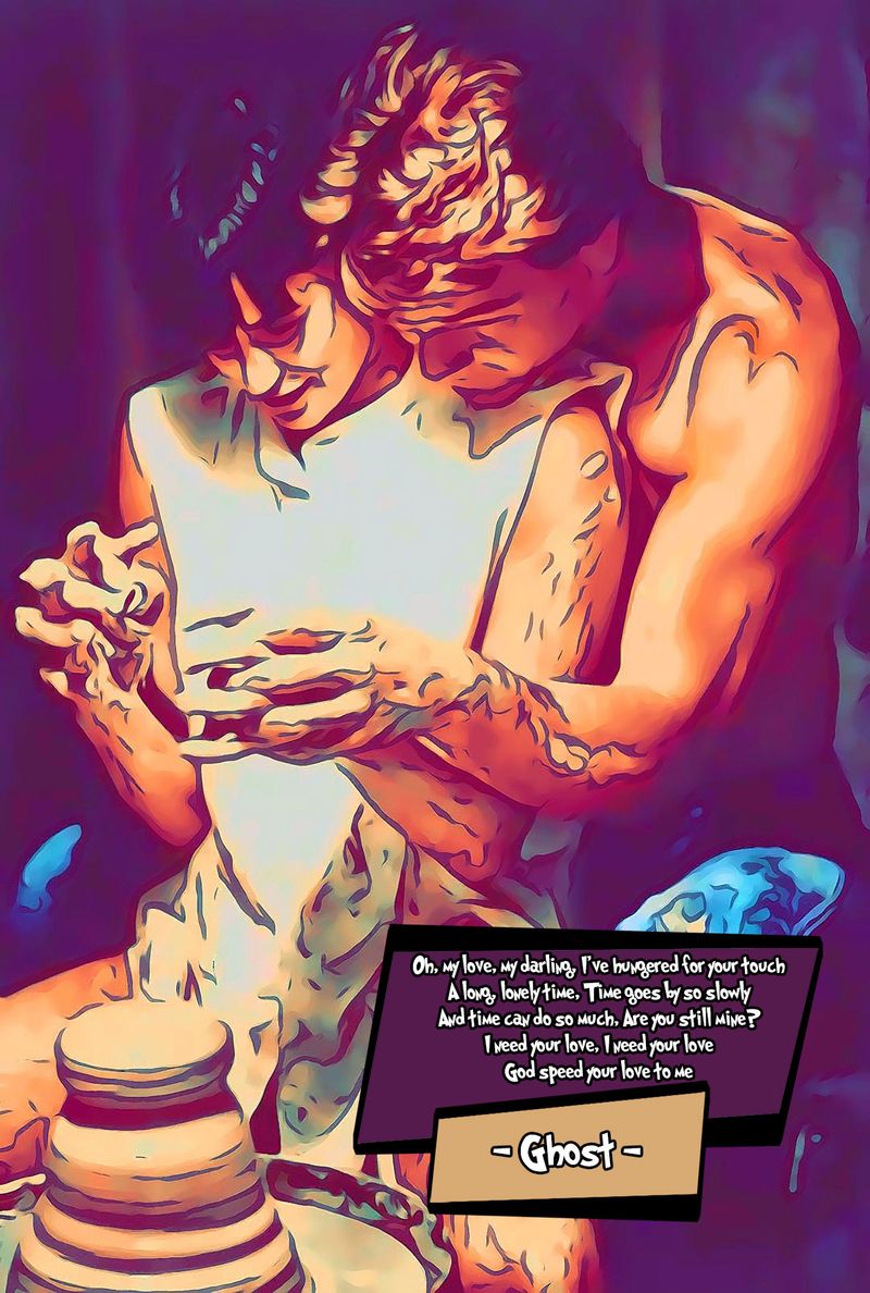 Ghost — Comic Strip Canvas