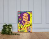 Bob Marley lifestyle mockup — Comic Strip Canvas