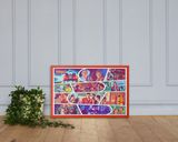 Back To The Future lifestyle mockup — Comic Strip Canvas