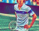 John McEnroe — Comic Strip Canvas