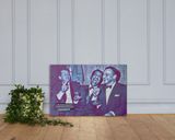 The Rat Pack lifestyle mockup — Comic Strip Canvas