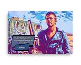Mad Max lifestyle mockup — Comic Strip Canvas
