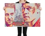 Fight Club lifestyle mockup — Comic Strip Canvas