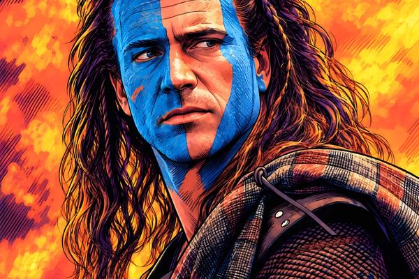 Braveheart — Comic Strip Canvas