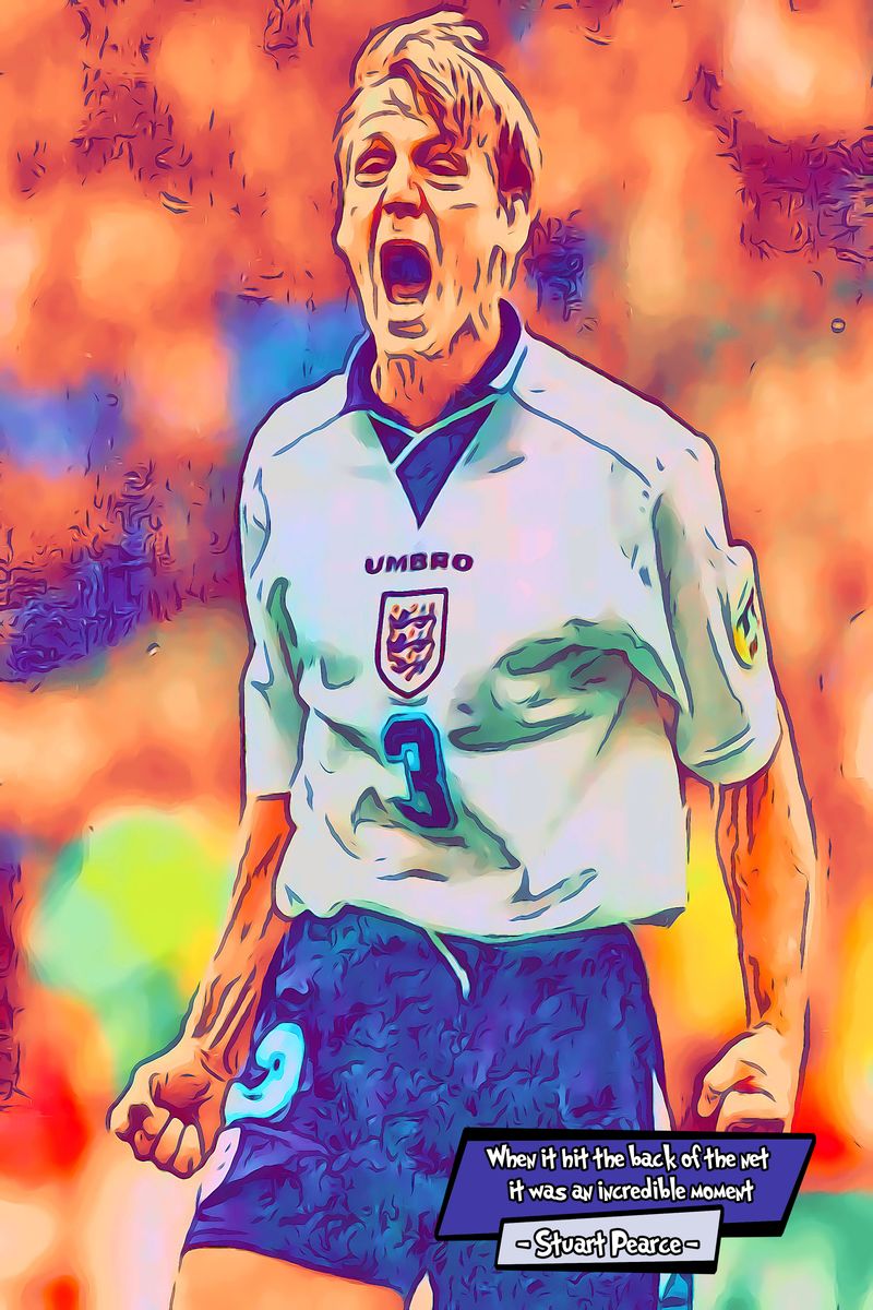 Stuart Pearce — Comic Strip Canvas