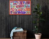 Back To The Future lifestyle mockup — Comic Strip Canvas