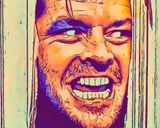 The Shining — Comic Strip Canvas