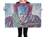 Pennywise lifestyle mockup — Comic Strip Canvas