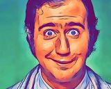 Andy Kaufman — Comic Strip Canvas