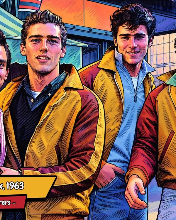 The Wanderers — Comic Strip Canvas