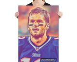 Tom Brady lifestyle mockup — Comic Strip Canvas