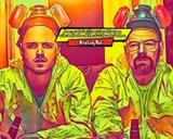 Breaking Bad — Comic Strip Canvas