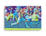 Sergio Aguero lifestyle mockup — Comic Strip Canvas