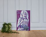 Debbie Harry lifestyle mockup — Comic Strip Canvas