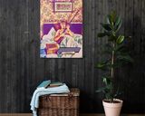 Get Carter lifestyle mockup — Comic Strip Canvas