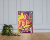 Rocky lifestyle mockup — Comic Strip Canvas