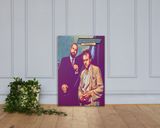 Angel Heart lifestyle mockup — Comic Strip Canvas