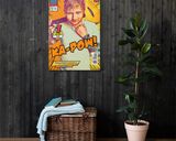 Ed Sheeran lifestyle mockup — Comic Strip Canvas