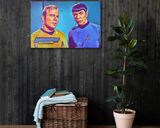 Star Trek lifestyle mockup — Comic Strip Canvas
