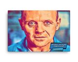 Hannibal Lecter lifestyle mockup — Comic Strip Canvas