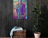 Michael Myers lifestyle mockup — Comic Strip Canvas
