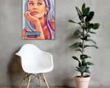 Ariana Grande lifestyle mockup — Comic Strip Canvas