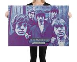 The Rolling Stones lifestyle mockup — Comic Strip Canvas