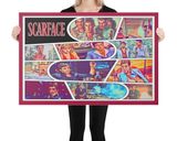 Scarface lifestyle mockup — Comic Strip Canvas