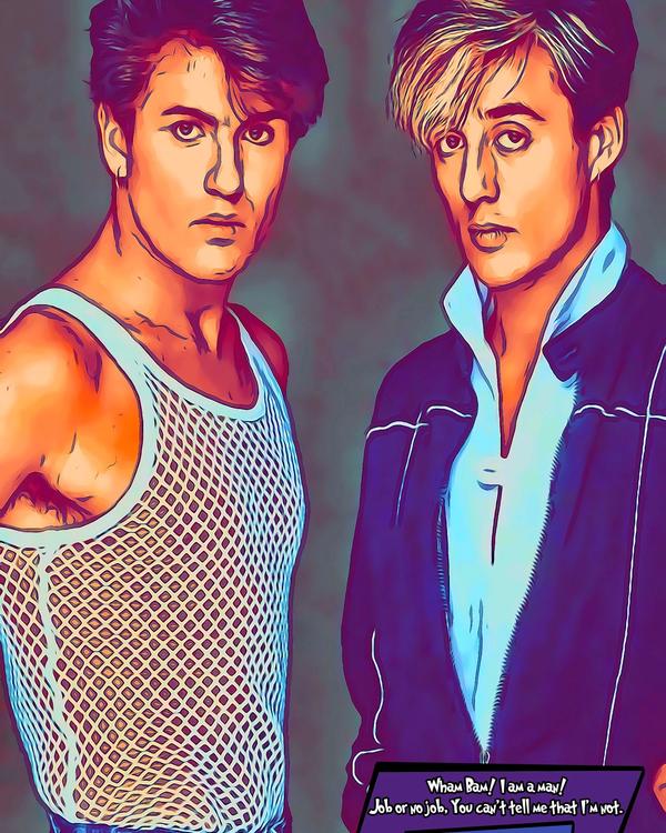 Wham! — Comic Strip Canvas