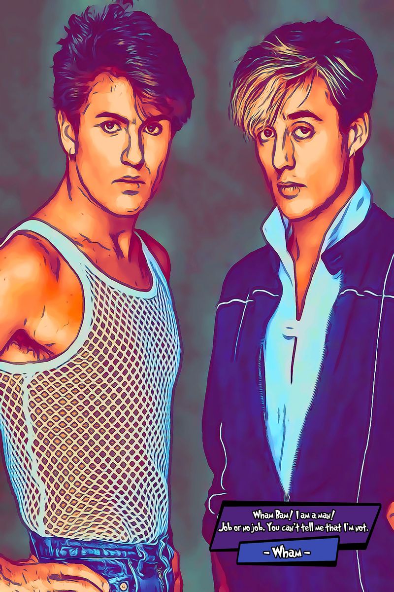 Wham! — Comic Strip Canvas