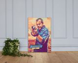 Jack Bauer lifestyle mockup — Comic Strip Canvas