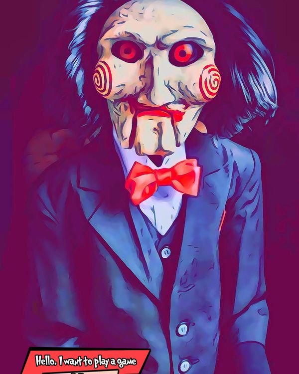 Saw — Comic Strip Canvas