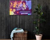 Prince lifestyle mockup — Comic Strip Canvas