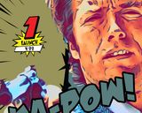 Harry Callahan — Comic Strip Canvas