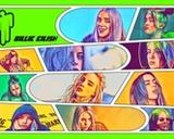 Billie Eilish — Comic Strip Canvas