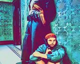 Leon — Comic Strip Canvas