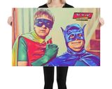 Only Fools & Horses lifestyle mockup — Comic Strip Canvas