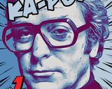 Michael Caine — Comic Strip Canvas