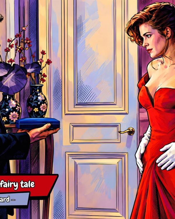 Pretty Woman — Comic Strip Canvas
