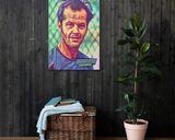 One Flew Over The Cuckoos Nest lifestyle mockup — Comic Strip Canvas