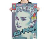 Madonna lifestyle mockup — Comic Strip Canvas