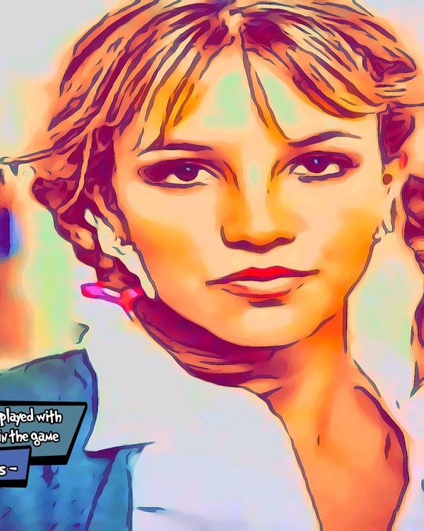 Britney Spears — Comic Strip Canvas