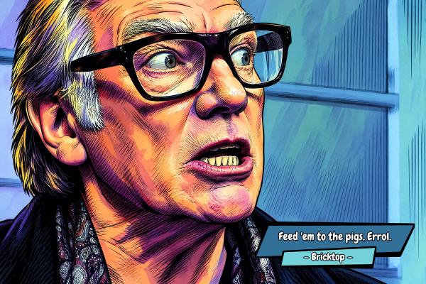 Bricktop — Comic Strip Canvas