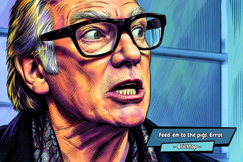 Bricktop — Comic Strip Canvas