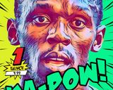 Usain Bolt — Comic Strip Canvas