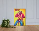 Lil Uzi Vert lifestyle mockup — Comic Strip Canvas